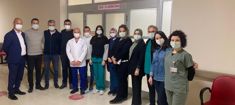 Erbaa Devlet Hastanesi'nde Covid-19 PCR Tanı Laboratuvarı Faaliyete Başladı.